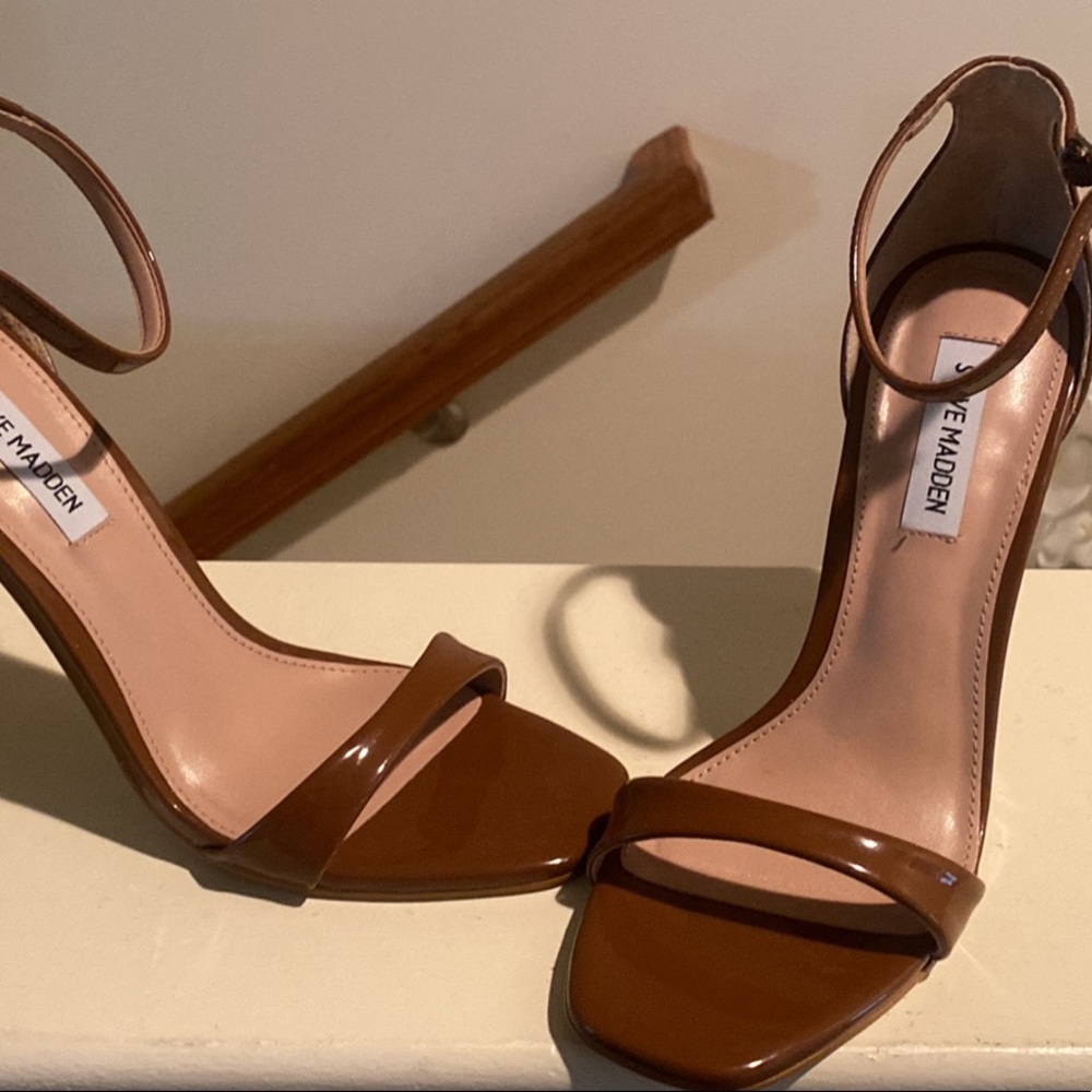 Steve Madden Cognac (brown) Heels “NEW”